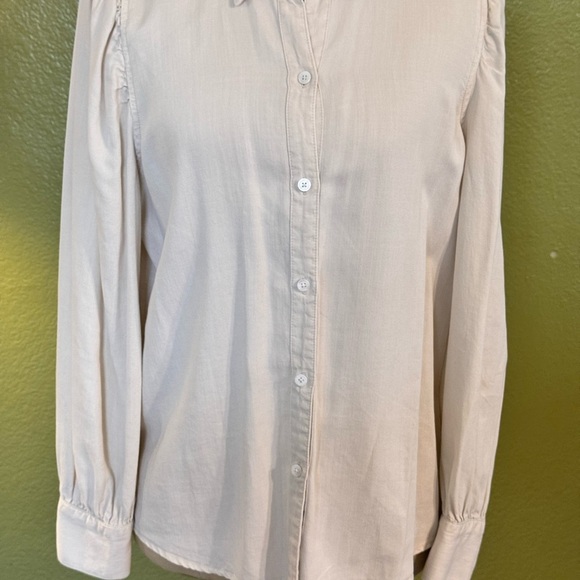 Rails Cream Button-Up Blouse - Picture 12 of 17
